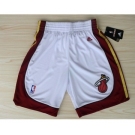 Miami Heat White Short