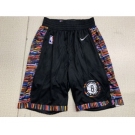 Nets Black City Edition Nike Swingman Shorts