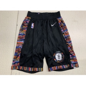 Nets Black City Edition Nike Swingman Shorts