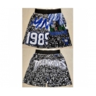 Men Minnesota Timberwolves Black Mitchell Ness Shorts Run Small