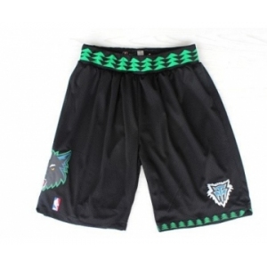Minnesota Timberwolves Black Swingman Short
