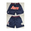 Men's Philadelphia 76ers Navy Shorts