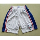 Nike Philadelphia 76ers White Swingman Shorts