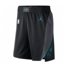 Men's Jordan Brand Black Charlotte Hornets Icon Swingman Basketball Shorts