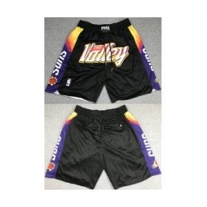 Men's Phoenix Suns Black Shorts (Run Small)