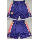 Men's Phoenix Suns Purple City Edition Shorts (Run Small)