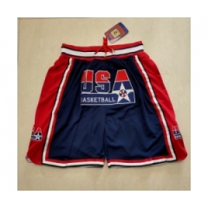Men's Team USA Blue Pocket Shorts