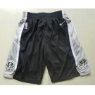 Nike San Antonio Spurs Black Swingman Shorts