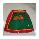 Men's Seattle Supersonics Green Just Don Swingman Throwback Shorts