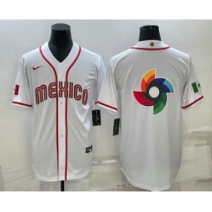 Men's USA Baseball Big Logo 2023 White World Classic Stitched Jersey