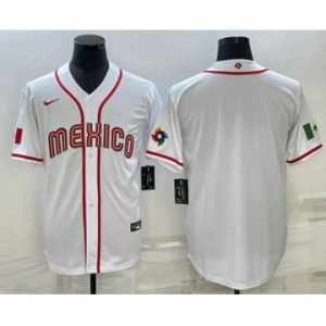 Men's USA Baseball Blank 2023 White World Classic Stitched Jerseys