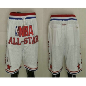 1988 All-Star East Shorts (White) JUST DON By Mitchell & Ness