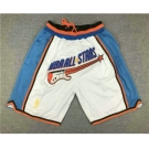 1997 NBA All-Star Shorts (White) JUST DON By Mitchell & Ness