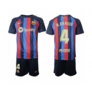 Barcelona Men #4 Soccer Jerseys 002