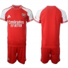 Men's Arsenal F.C Blank Red 2025 Home Soccer Jersey Suit