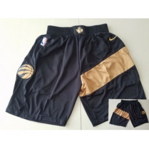 Men's Toronto Raptors Black Nike Swingman Shorts