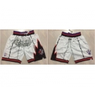 Toronto Raptors White Throwback Short