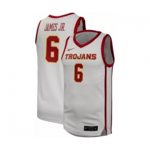 USC  Trojans #6 JAMES JR. White Jerseys