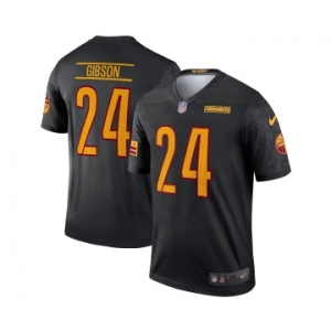 Youth Washington Commanders #24 Antonio Gibson 2022 Black Game Stitched Jersey