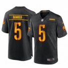 Youth Washington Commanders #5 Jayden Daniels Black 2024 F U S E Vapor Limited Stitched Football Jersey