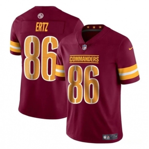 Youth Washington Commanders #86 Zach Ertz Burgundy Vapor Limited Stitched Football Jersey