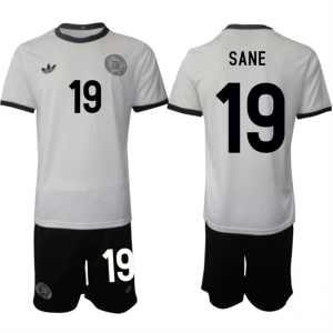 Men's Germany #19 Leroy Sane White 2025 Home Soccer Jersey Suit