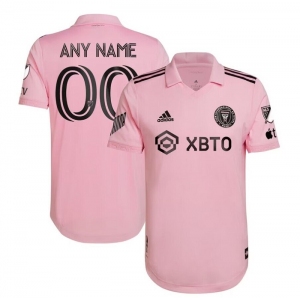 Men's Inter Miami CF Custom Pink Soccer Jersey