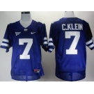 Kansas State Wildcats #7 Collin Klein Purple Jersey