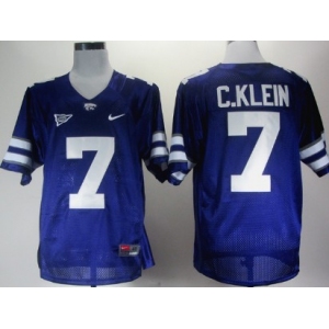 Kansas State Wildcats #7 Collin Klein Purple Jersey