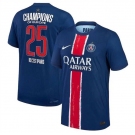 Men's Paris Saint-Germain 2025 Champions League Navy Soccer Jersey