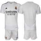 Men's Real Madrid Custom 24-25 White Home Soccer Jersey Suit