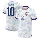Christian Pulisic #10 USA National Nike Soccer Home Jersey - Printed