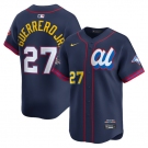 Men's American League #27 Vladimir Guerrero Jr. Navy 2025 All-Star Edition Limited Stitched Baseball Jersey