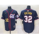 Men's American League #32 Ryan O'Hearn Navy 2025 All-Star Edition Limited Stitched Baseball Jersey