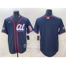 Men's American League Boston Red Sox Blank Navy 2025 All-Star Edition Limited Stitched Baseball Jersey
