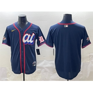 Men's American League Detroit Tigers Blank Navy 2025 All-Star Edition Limited Stitched Baseball Jersey