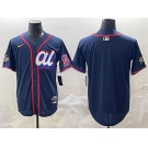 Men's American League Seattle Mariners Blank Navy 2025 All-Star Edition Limited Stitched Baseball Jersey
