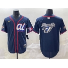 Men's American League Toronto Blue Jays Team Big Logo Navy 2025 All-Star Edition Limited Stitched Baseball Jersey