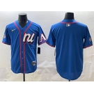Men's National League Arizona Diamondbacks Blank Blue 2025 All-Star Edition Limited Stitched Baseball Jersey