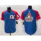Men's National League Arizona Diamondbacks Team Big Logo Blue Red Alternate 2025 All-Star Edition Limited Stitched Baseball Jersey