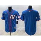 Men's National League Los Angeles Dodgers Blank Blue 2025 All-Star Edition Limited Stitched Baseball Jersey