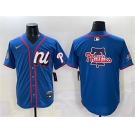 Men's National League Philadelphia Phillies Team Big Logo Blue 2025 All-Star Edition Limited Stitched Baseball Jersey
