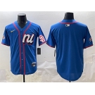 Men's National League San Diego Padres Blank Blue 2025 All-Star Edition Limited Stitched Baseball Jersey