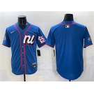 Men's National League St. Louis Cardinals Blank Blue 2025 All-Star Edition Limited Stitched Baseball Jersey