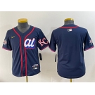 Women's American League Kansas City Royals Blank Navy 2025 All-Star Edition Limited Stitched Baseball Jersey