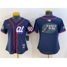 Women's American League Tampa Bay Rays Team Big Logo Navy 2025 All-Star Edition Limited Stitched Baseball Jersey