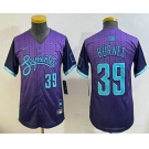 Youth Arizona Diamondbacks #39 Corbin Burnes Purple 2025 City Connect Limited Jersey