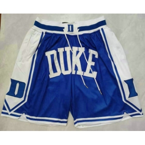 Men's Duke Blue Devils Blue Just Don Shorts