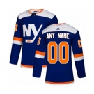 Adidas New York Islanders Customized Premier Blue Alternate NHL Jersey