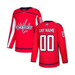 Adidas Washington Capitals Customized Premier Red Home NHL Jersey